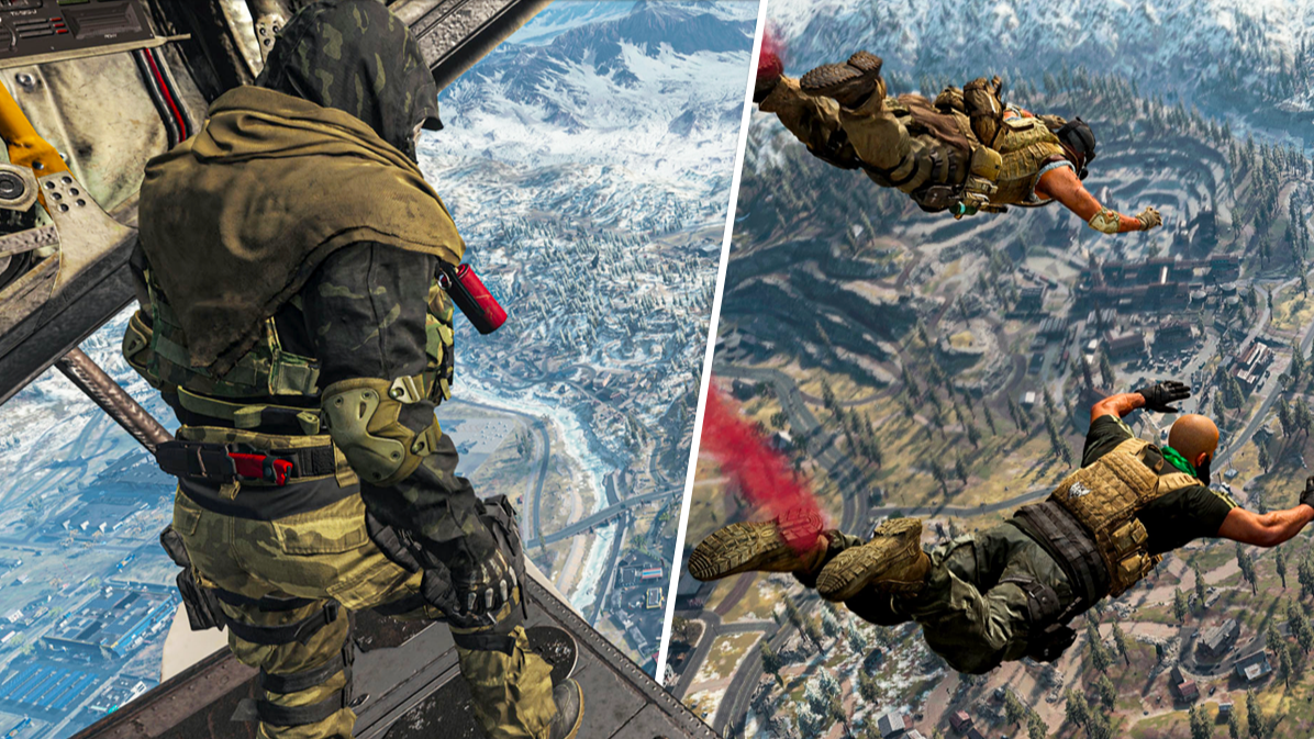 Call of Duty: Warzone will now snip the parachutes of cheaters so