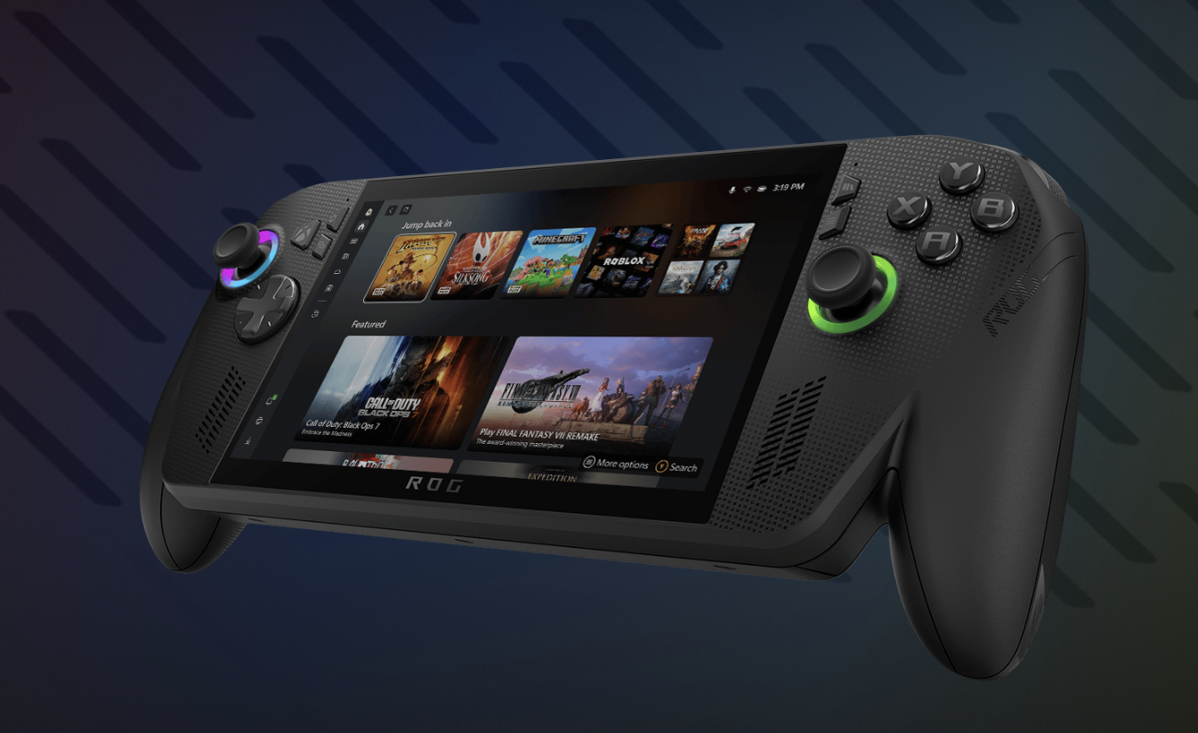Xbox ROG Ally X, Credit / Microsoft, ASUS