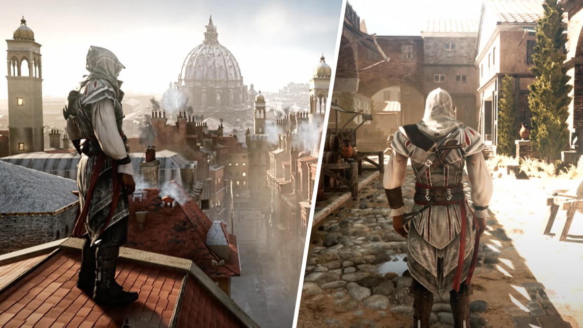 Here is what an Assassin's Creed 2 Remake could look in Unreal