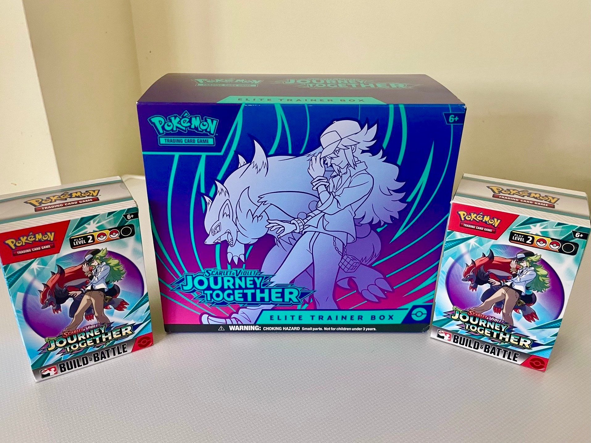 pokemon journey together chase card Pokemon Journey Together 3 Pack Blister main image 0