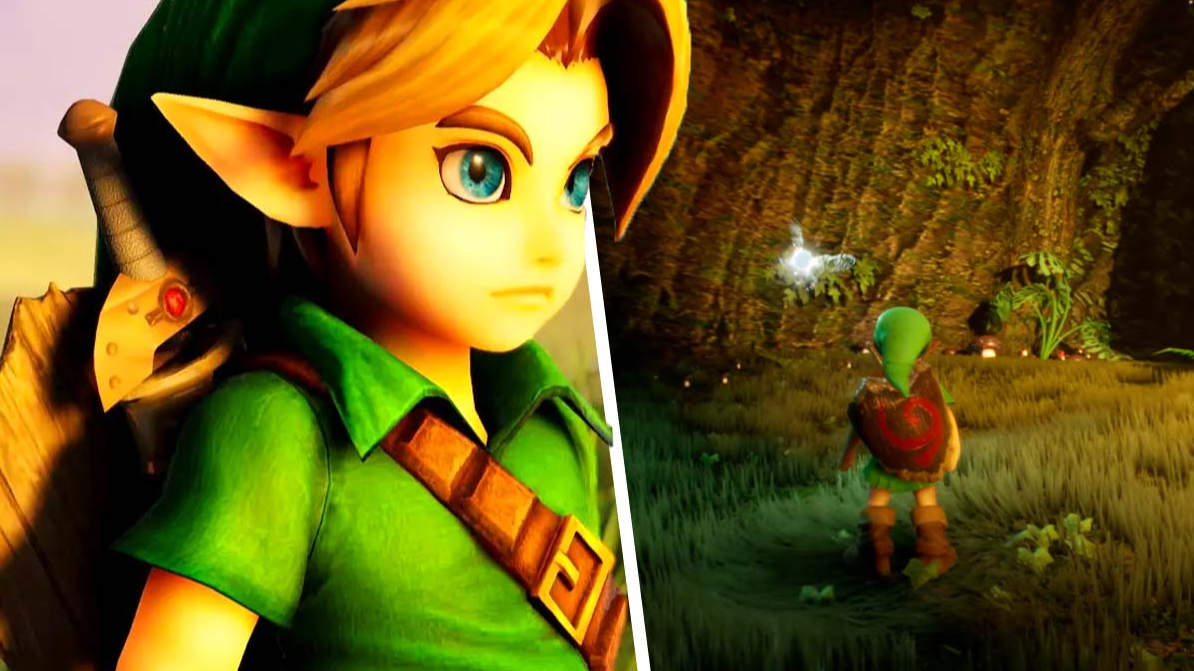 Zelda OoT UE4 Fan Remake Releases Stunning Update