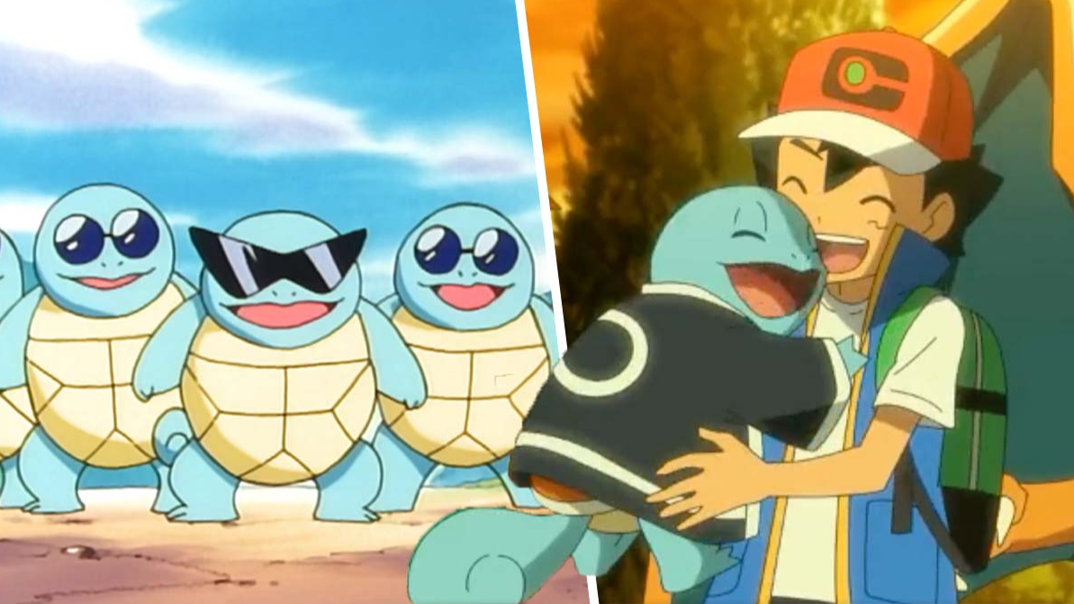 Pokémon anime reunites Ash with Squirtle after 23 years
