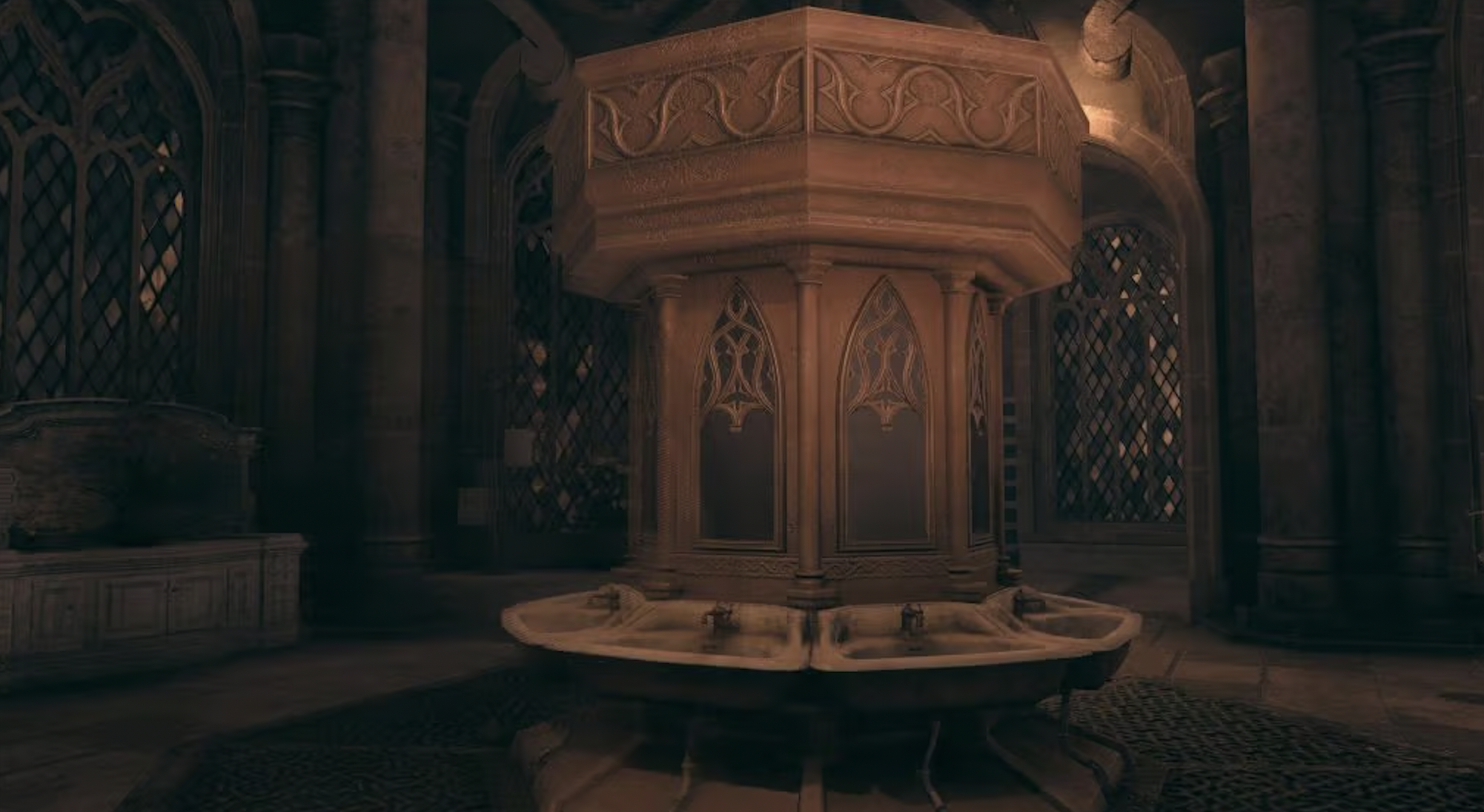 Chamber of Secrets Sink in Hogwarts Legacy, Credit: Warner Bros. Games