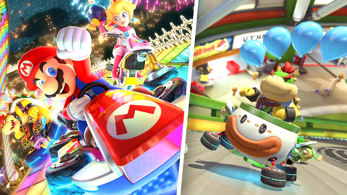 You don't need Mario Kart 8 Deluxe's DLC to race the new tracks