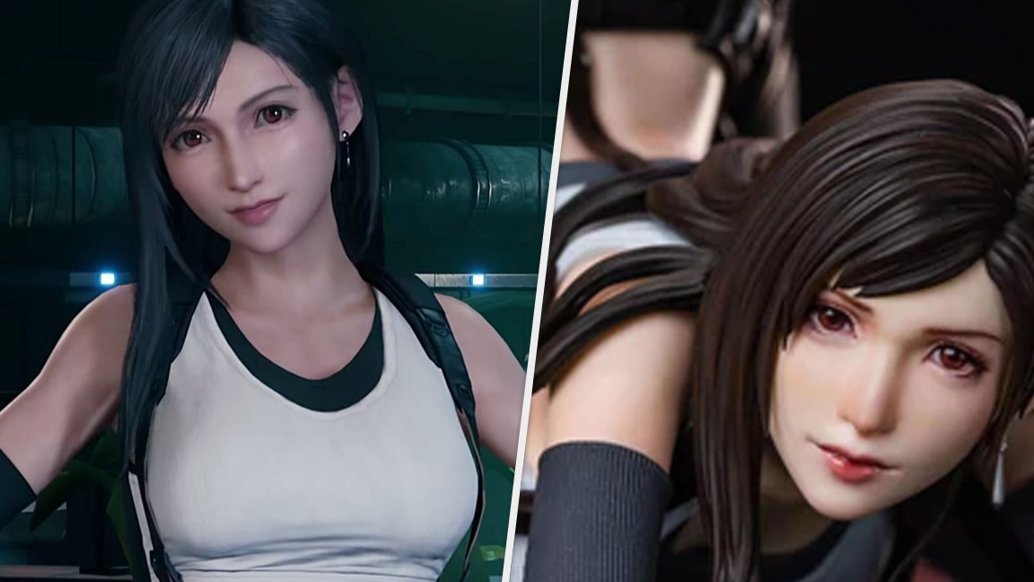 tifa lockhart statues