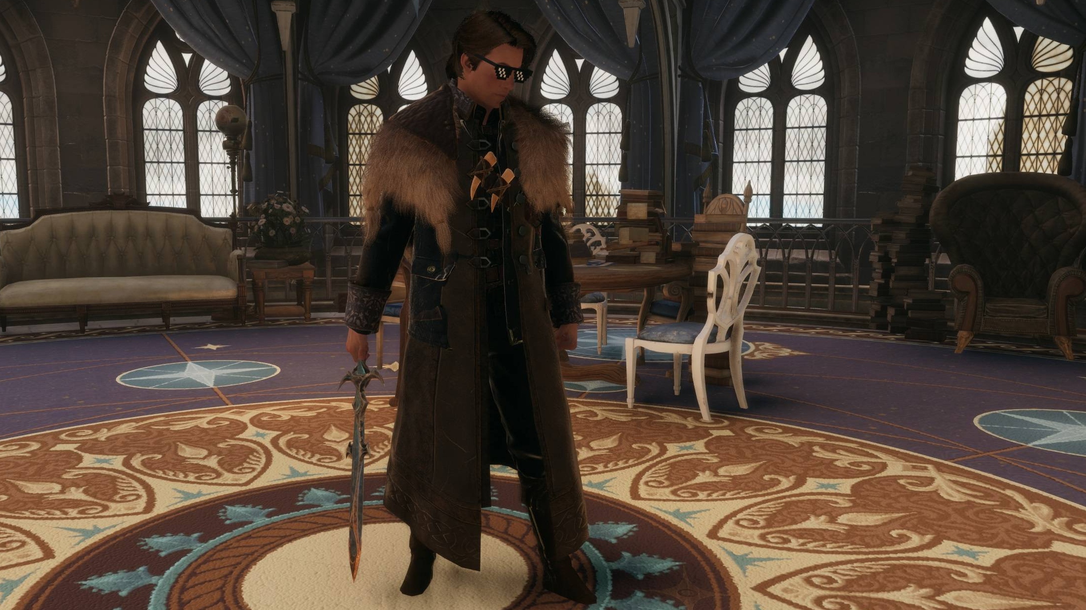 Ancient Magic Sword Wand replaces the usual wand without altering spell damage (CurseForge/Au79Games)
