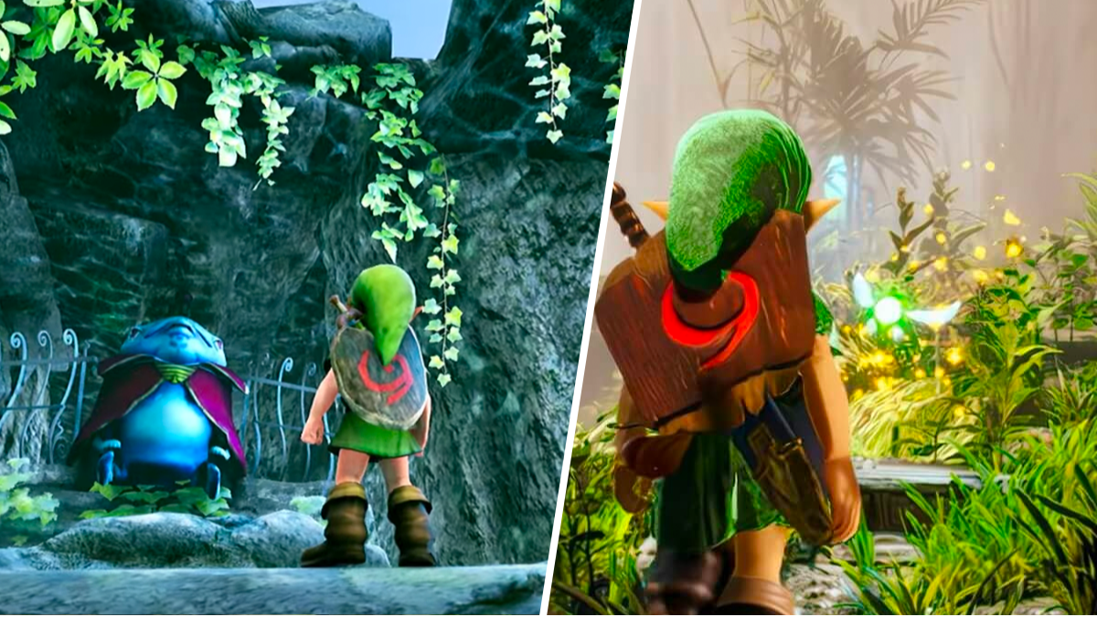 The Legend of Zelda: Ocarina of Time Unreal Engine 5 Remake With Water  Physics Looks Truly Mesmerizing