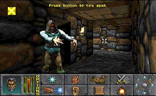 A screenshot from The Elder Scrolls II: Daggerfall (Source: Bethesda Softworks)