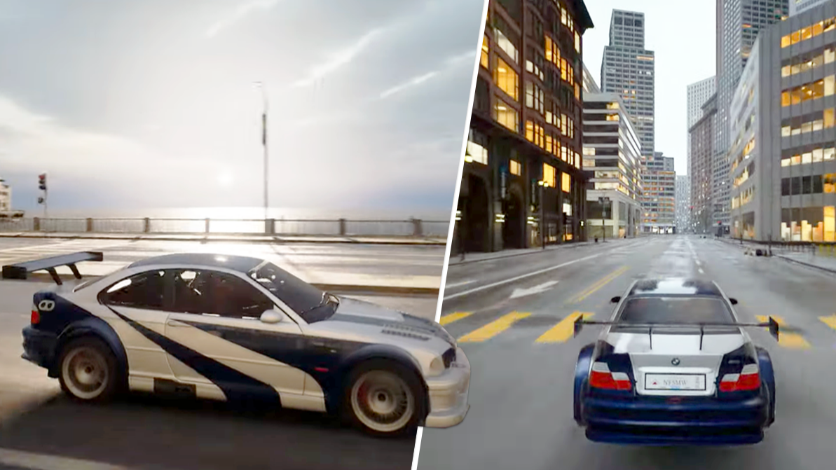 Here's an early look at Need for Speed: Most Wanted in Unreal Engine 5
