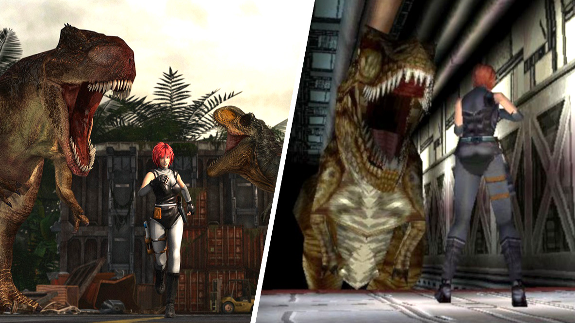 DINO CRISIS 2-Game play -PS1-direto do console 