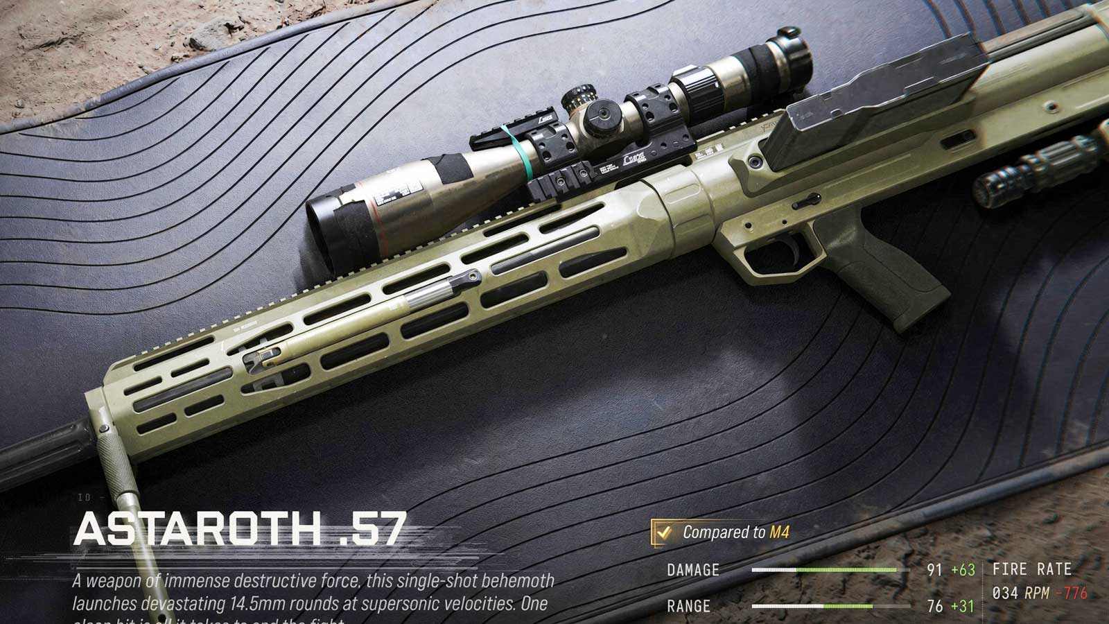 Astaroth .57, Call of Duty: Modern Warfare 4, Activision/GAMINGbible