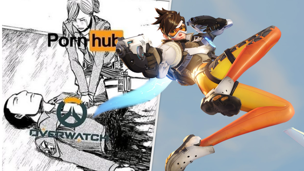 Characters of Overwatch Tracer, tracer, game, cartoon png