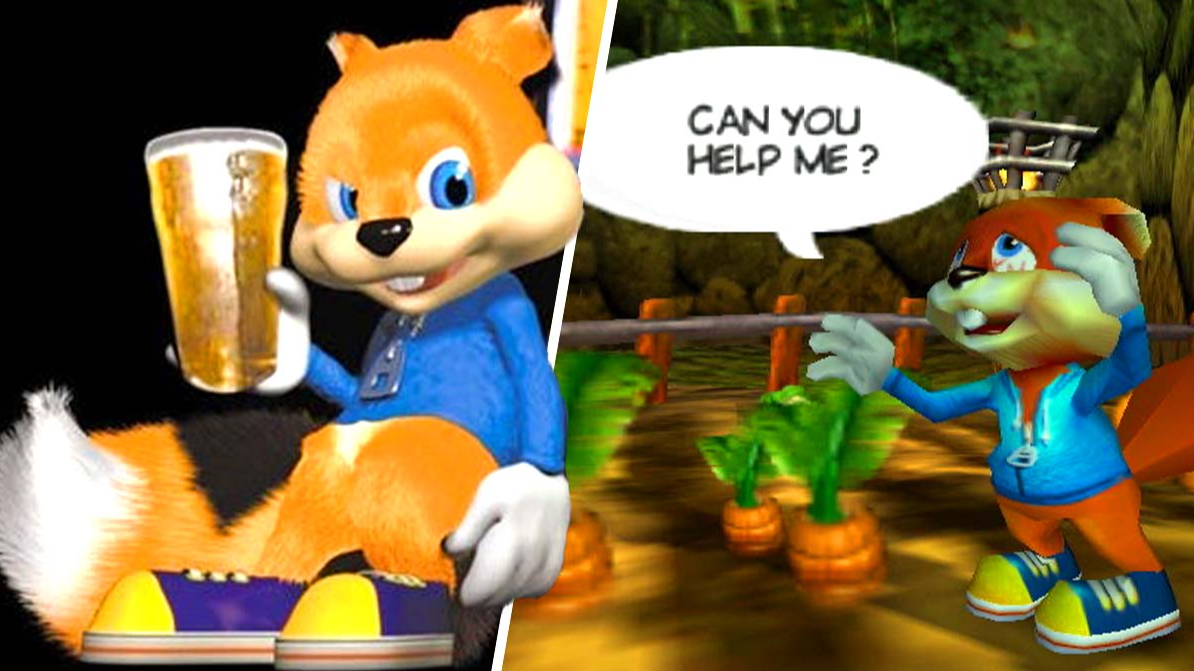 Conker's bad fur day rom