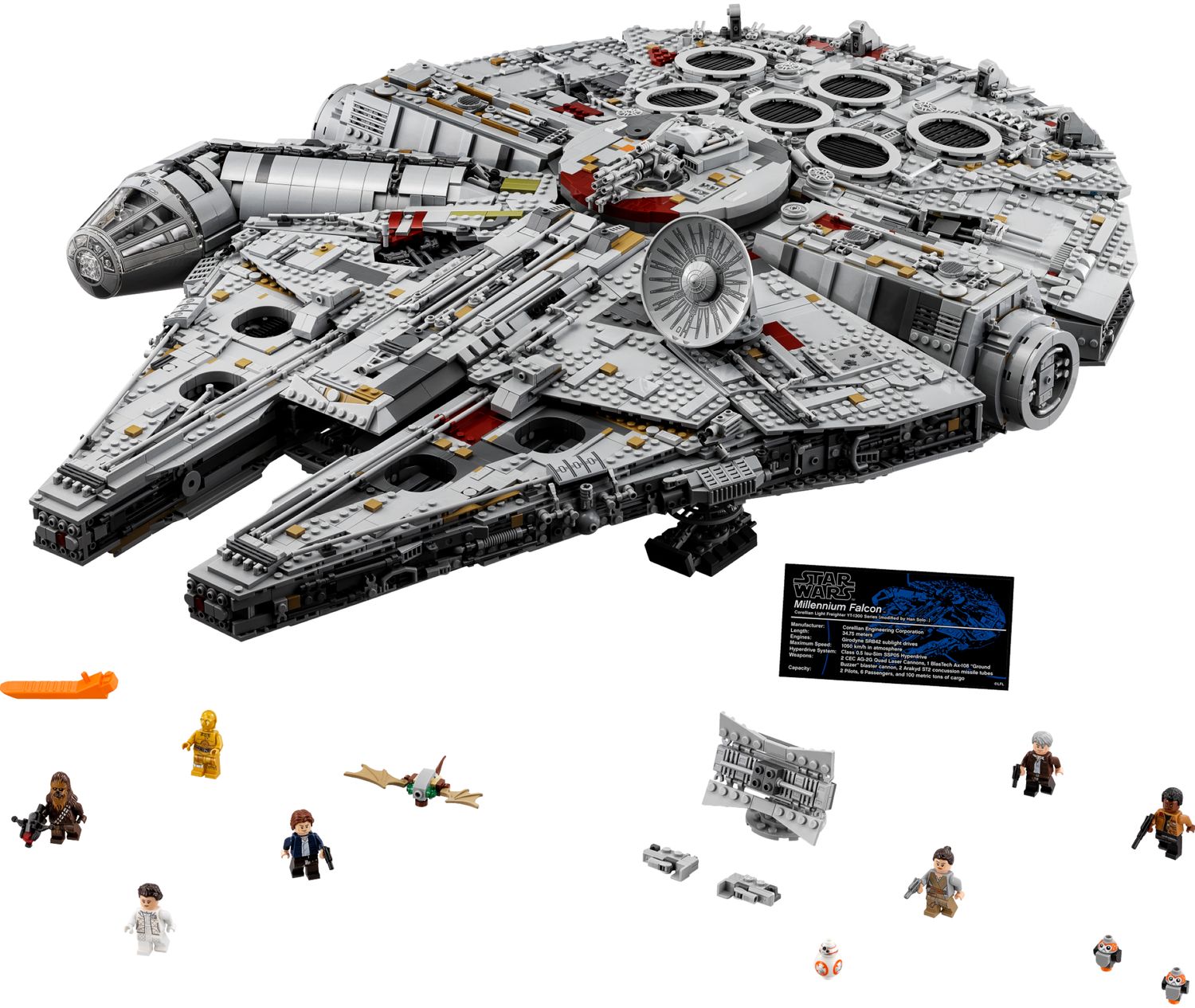Star Wars Millenium Falcon - Credit: LEGO
