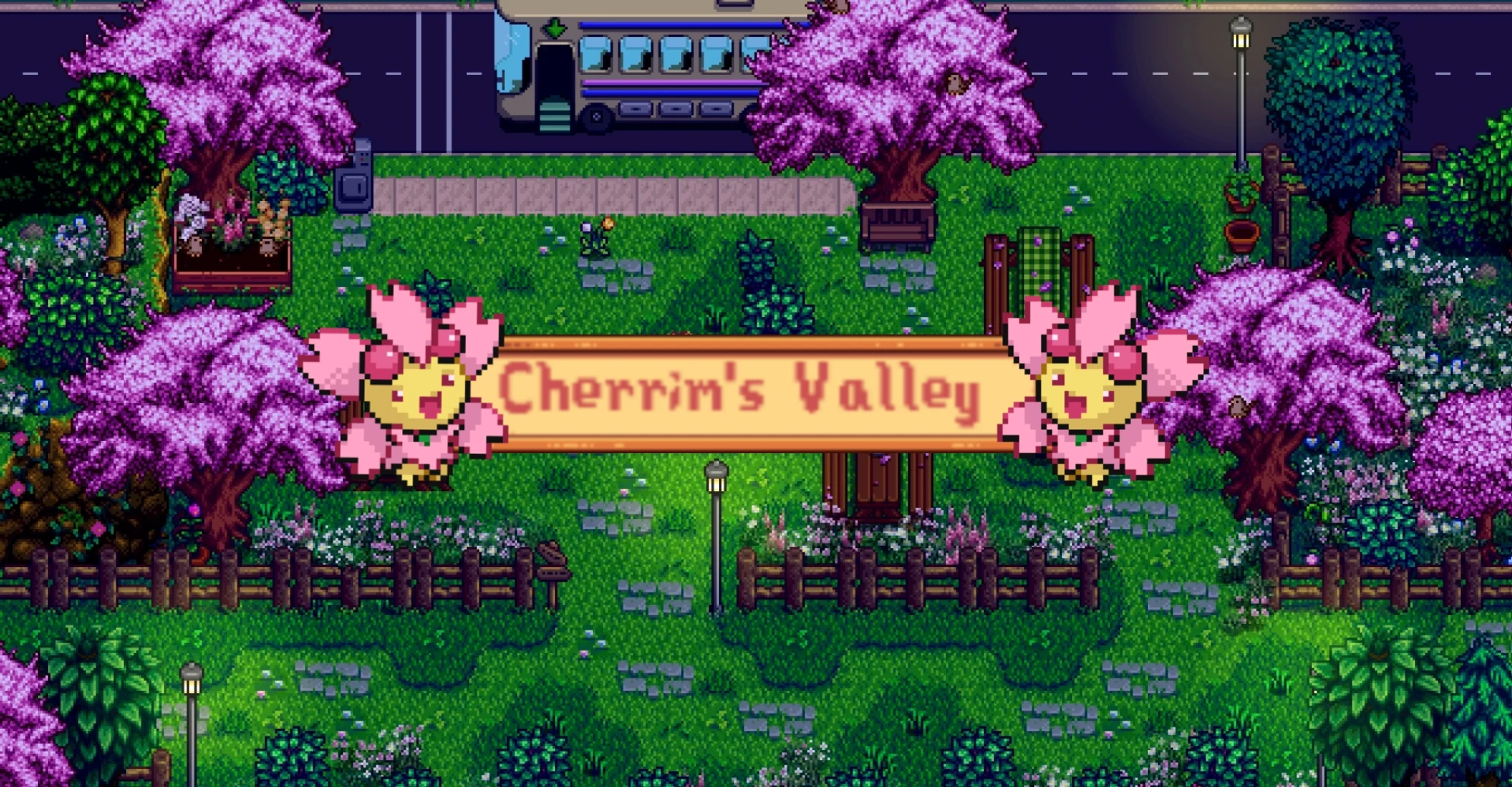 Cherrim's Valley Mod, Credit: heathinwillows via NexusMods