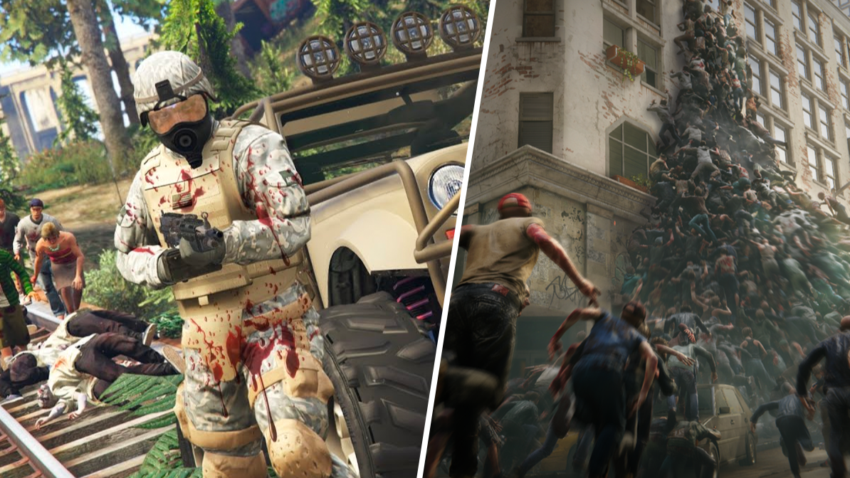 GTA 5 turns into The Walking Dead with spooky zombie apocalypse