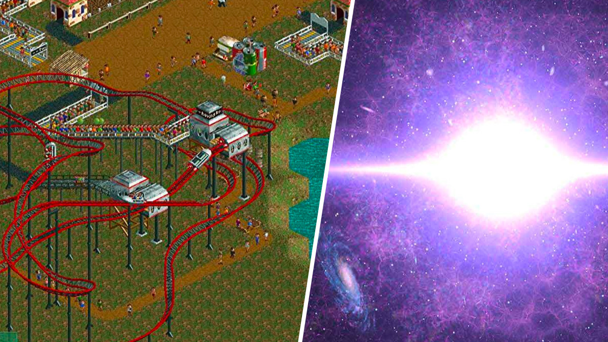 RollerCoaster Tycoon 2  (PC) [2002] Gameplay 