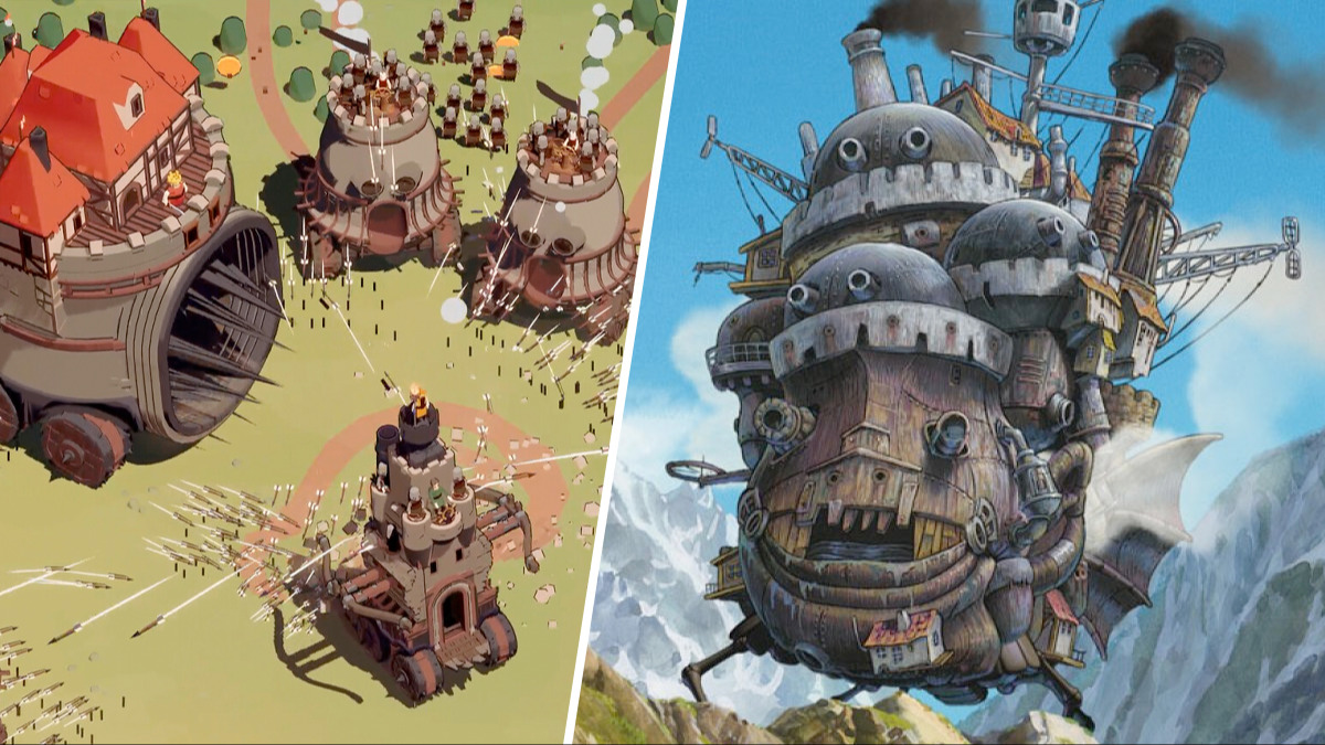 PC Freebie Is Howl's Moving Castle Inspired RPG, Perfect For Ghibli Fans