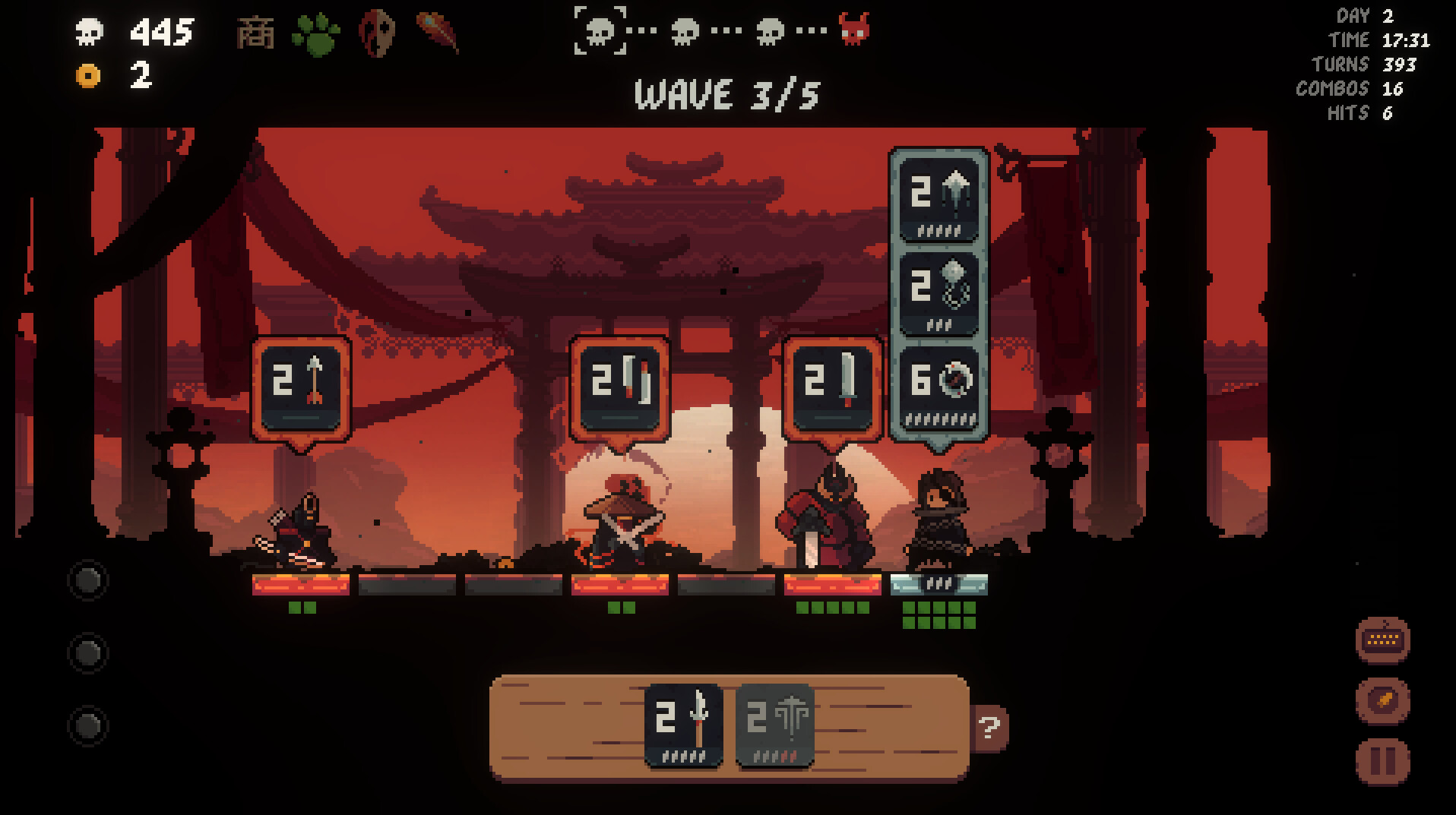 Shogun's Showdown, Credit: Goblinz Publishing, Gamirror Games