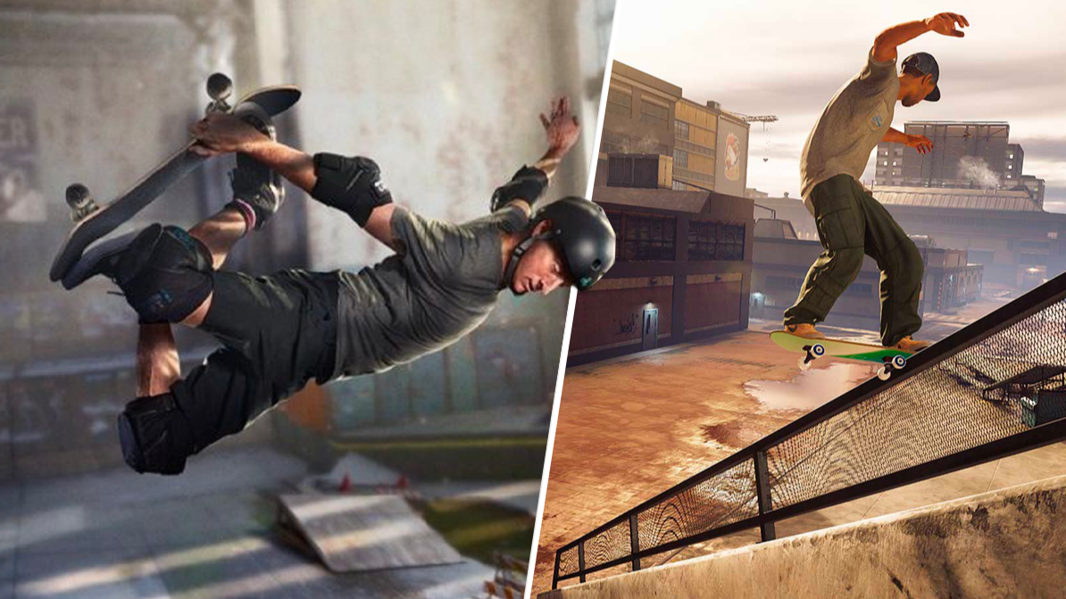 Tony Hawk'. Estes são os melhores jogos de skate da série