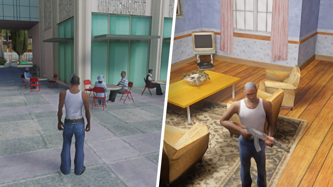 Grand Theft Auto: San Andreas - The Definitive Edition New HD Texture Pack  Overhauls World Textures