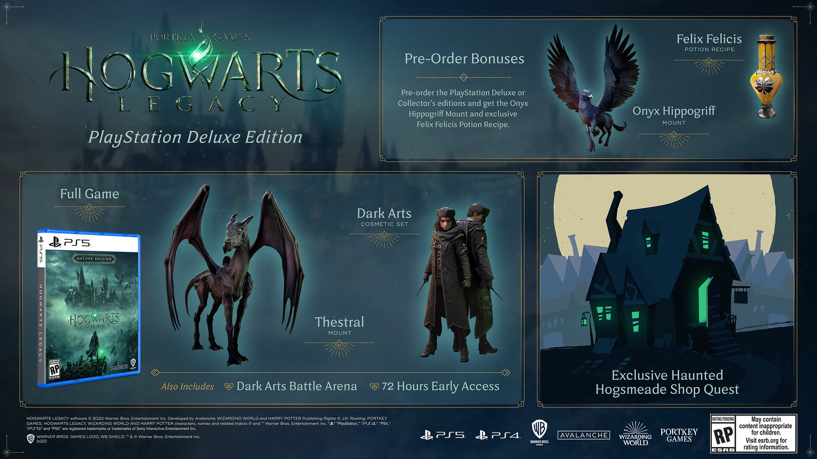 hogwarts legacy deluxe pre order