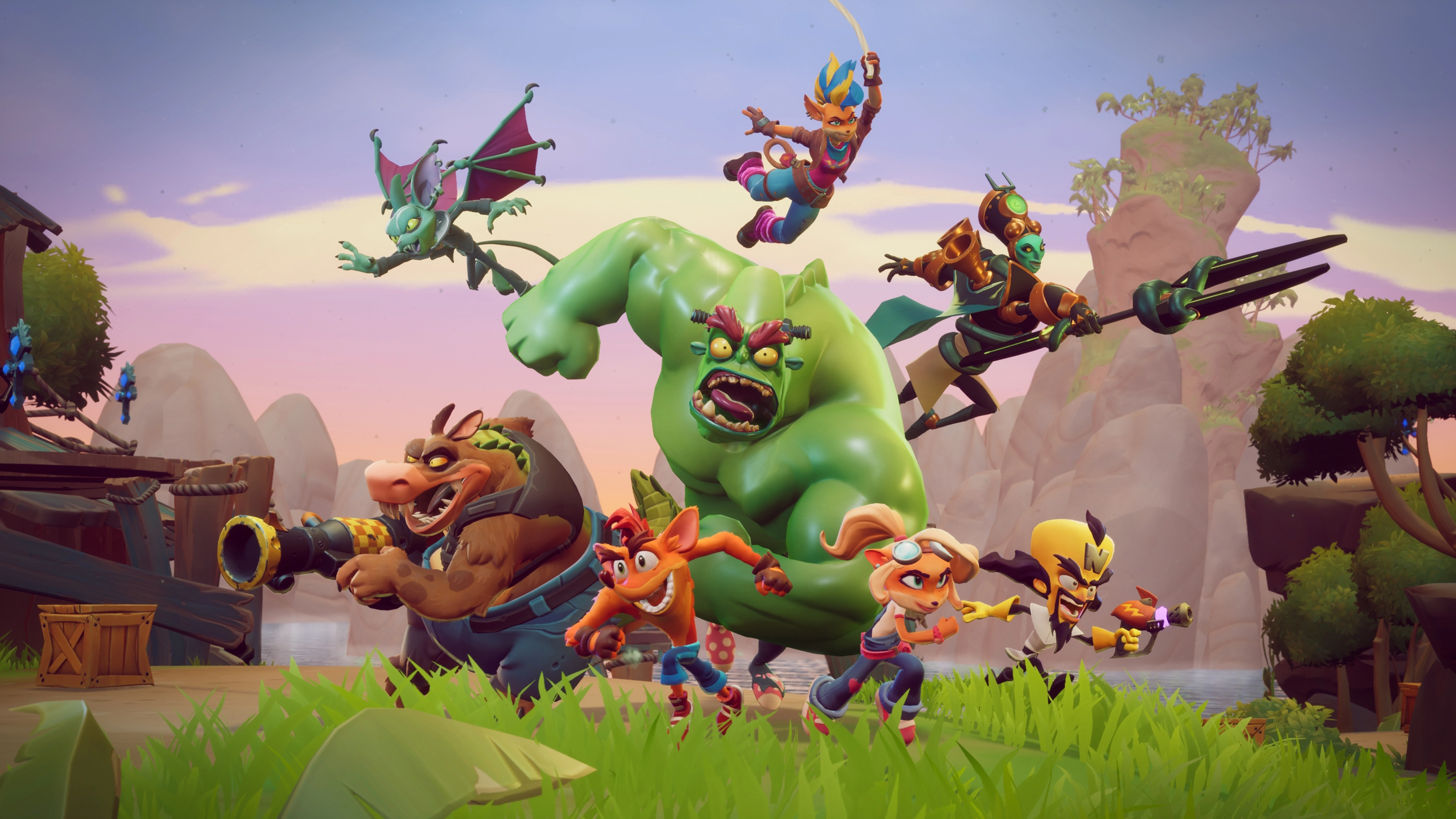 Crash Team Rumble beta: a promising premise that disappoints