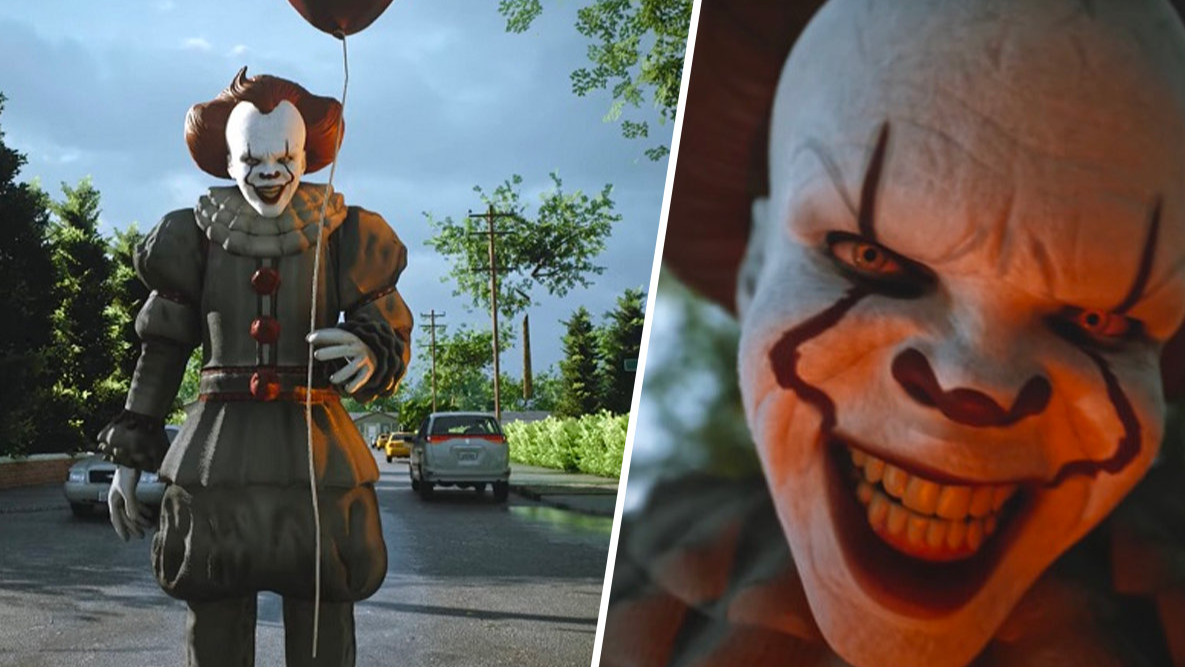 IT: Pennywise becomes terrifying 'photorealistic horror game'