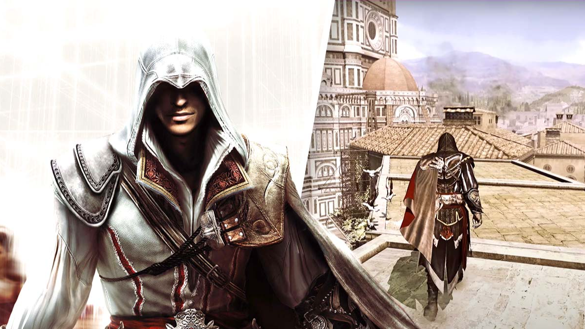 Assassins creed навыки. Assassin's Creed 2 Remastered. Ассасин Крид 2 геймплей. Assassin's Creed 1 Remastered. Ассасин Крид 2 город Солнечный.