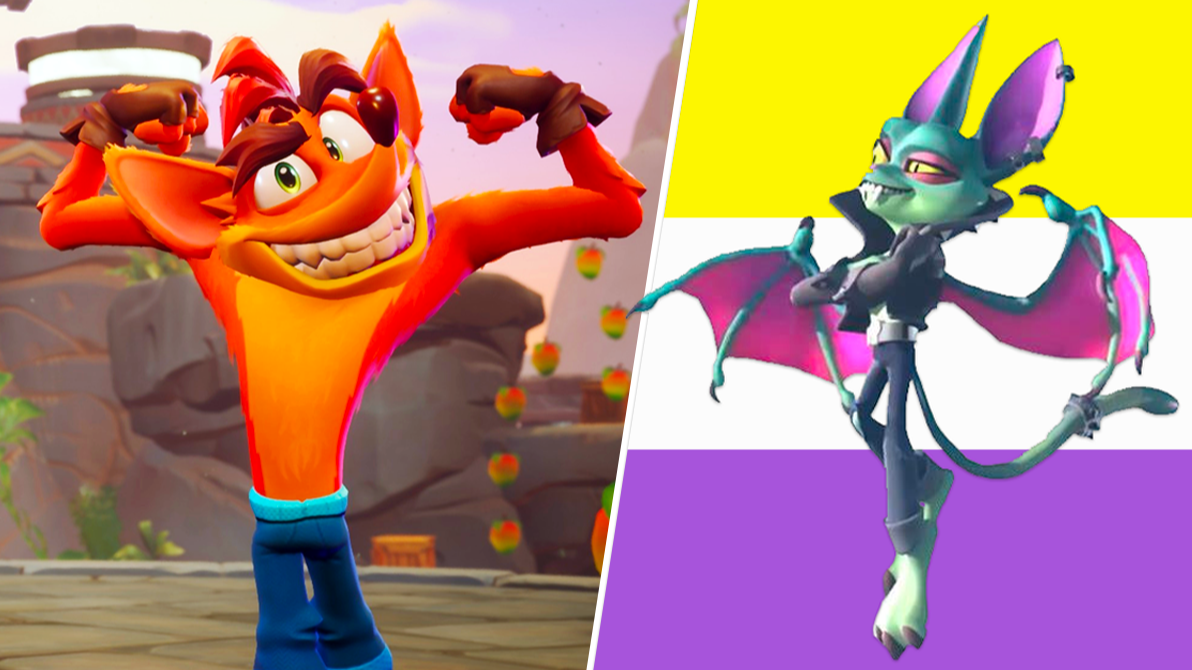 What Does The Mask In Crash Bandicoot Actually Say? - LADbible
