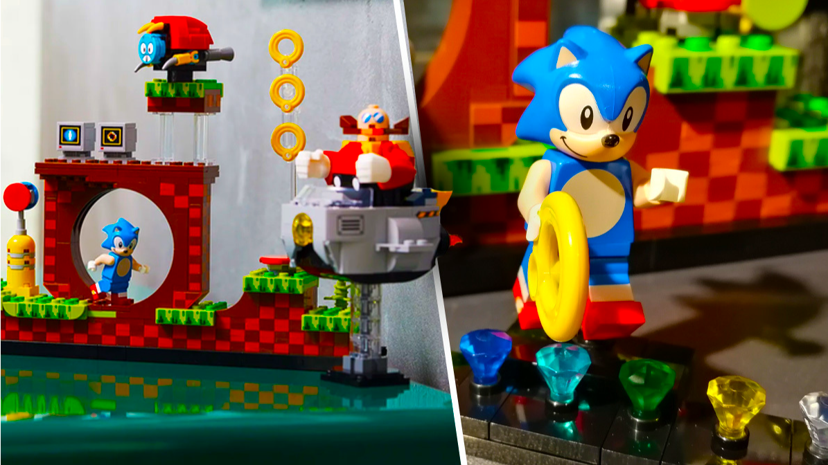 Lego's official Sonic the Hedgehog set recreates picture-perfect