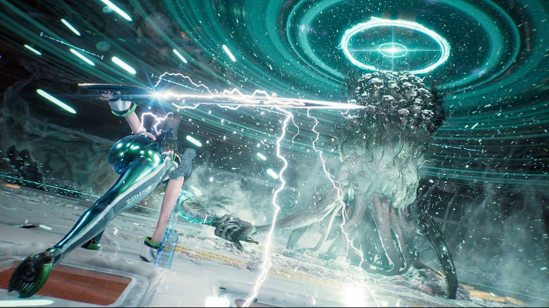 Eve kicking ass in Stellar Blade, Sony Interactive Entertainment