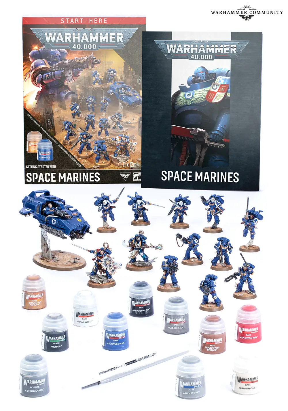 Getting Started with Space Marines box- Credit: Games Workshop