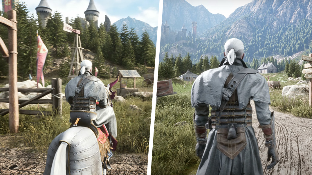 The Witcher Remake l Unreal Engine 5 Amazing Showcase - Gameplay Concept  Trailer 