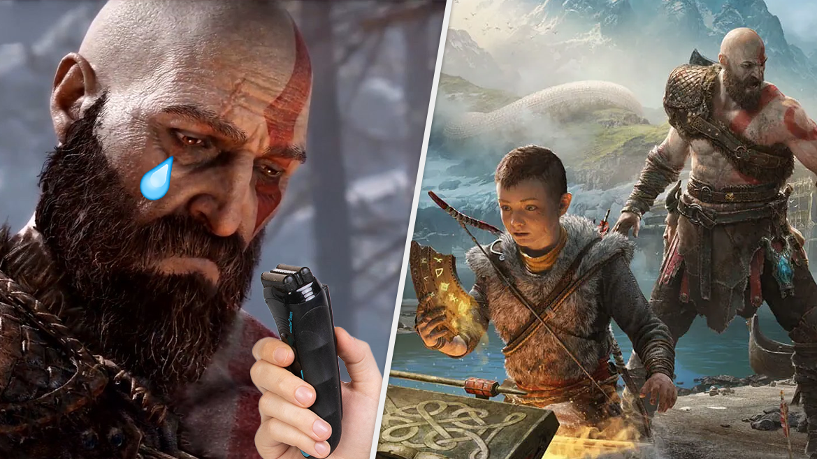 God of War 4 leak shows bearded Kratos