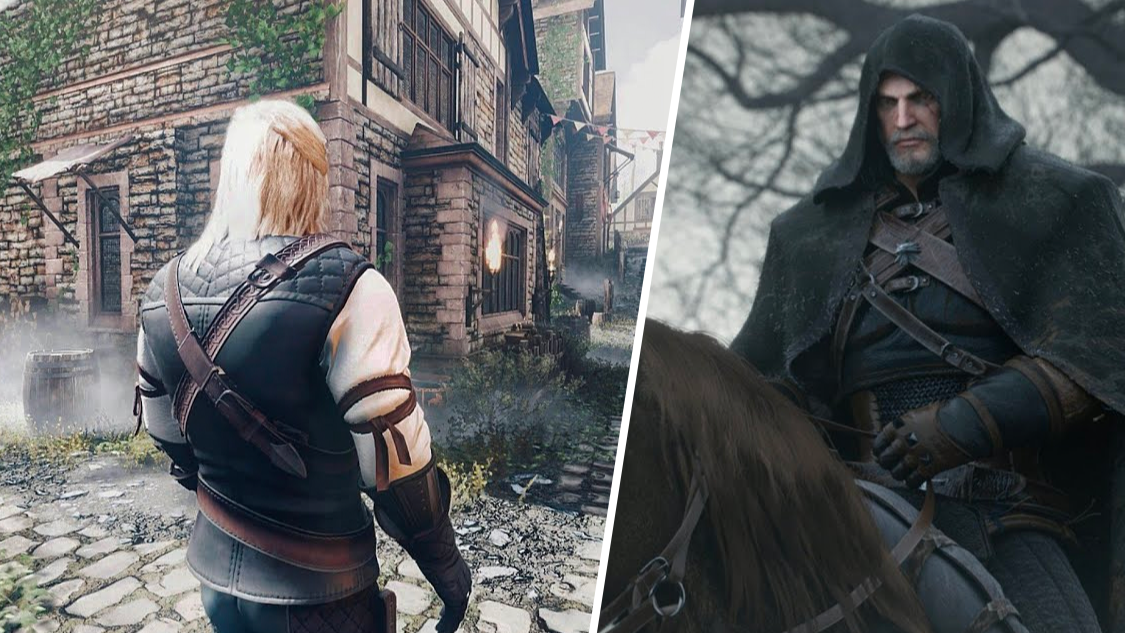 Fans remake The Witcher's prologue in The Witcher 3's engine