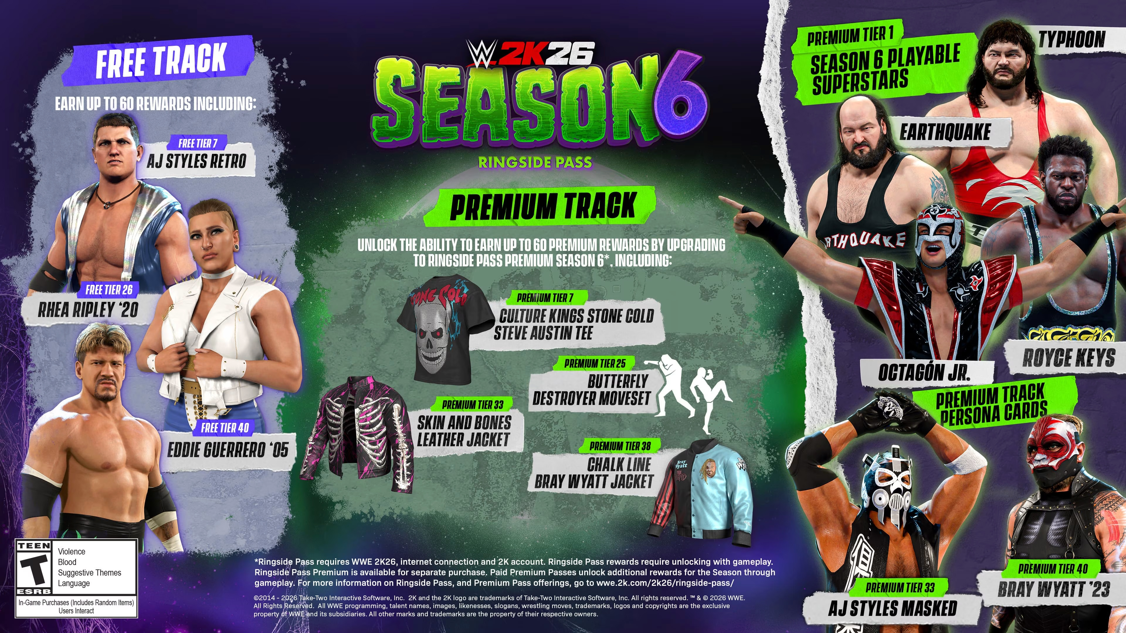 WWE 2K26 - Ringside Pass 6, 2K