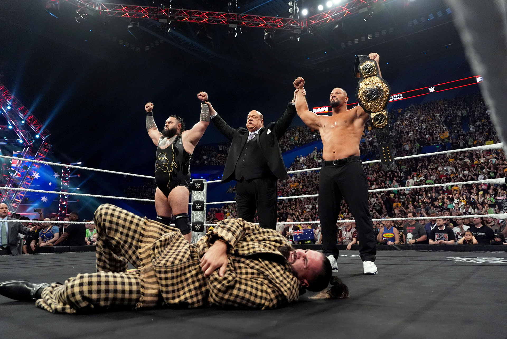 The Vision turns on Seth Rollins, WWE (via Getty Images)