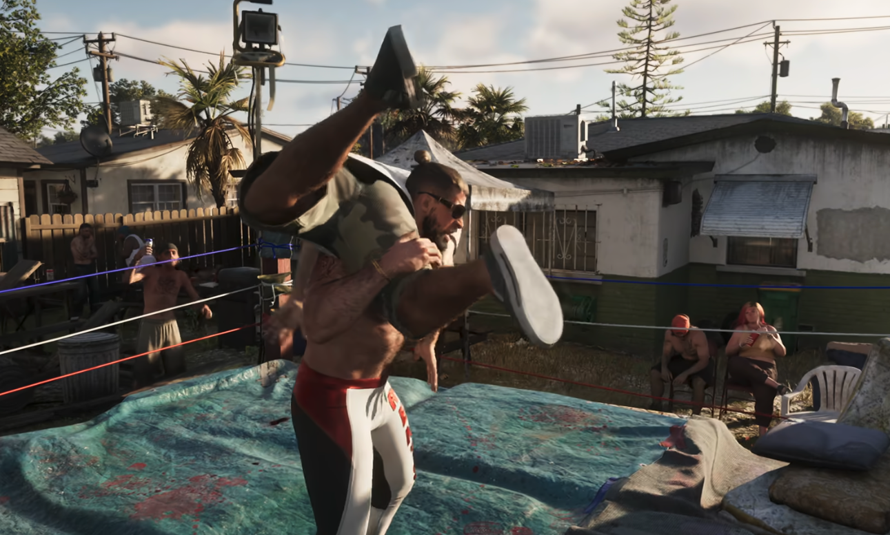 Backyard wrestling (Rockstar)