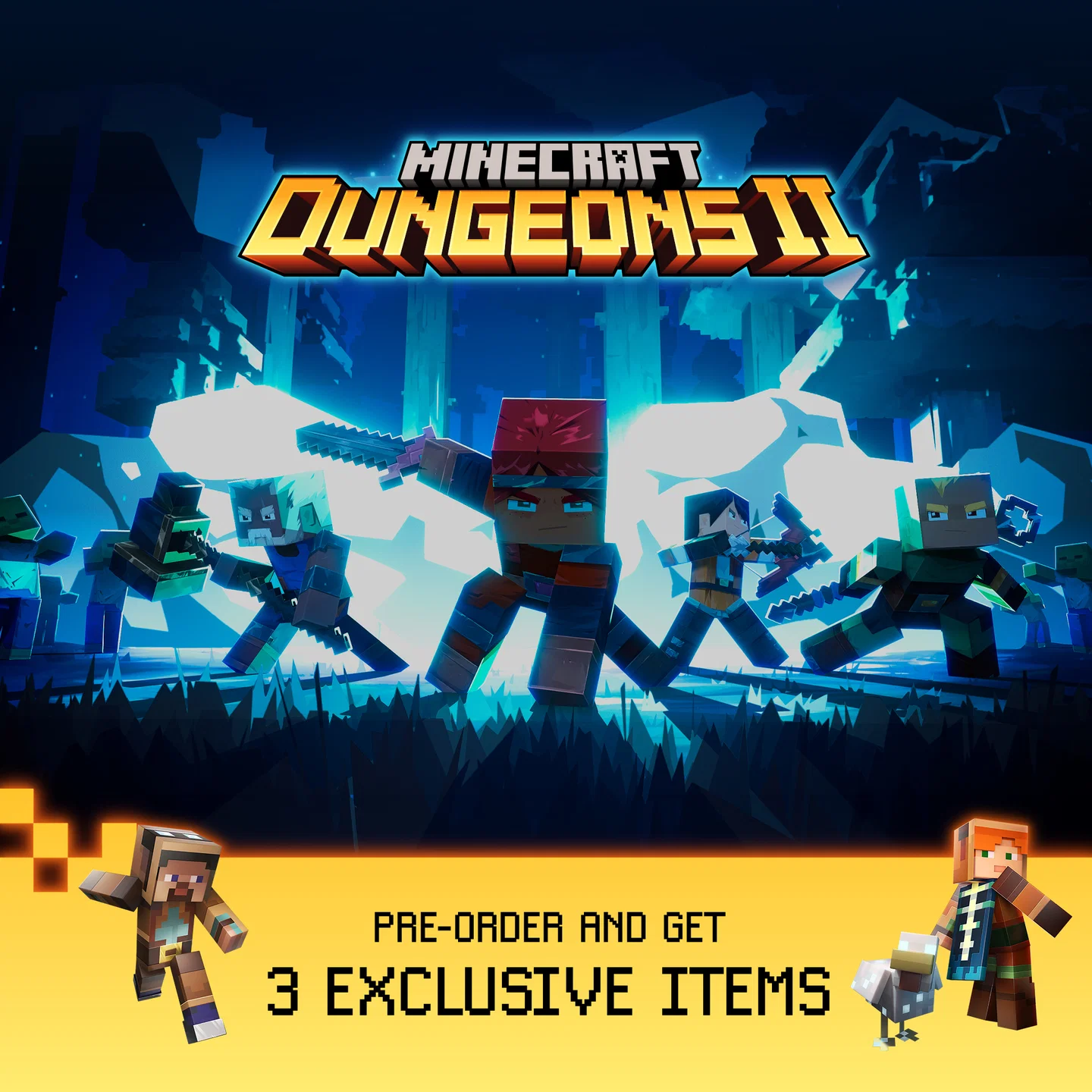 Players will receive bonus features when they pre-order before September 9 (Minecraft)