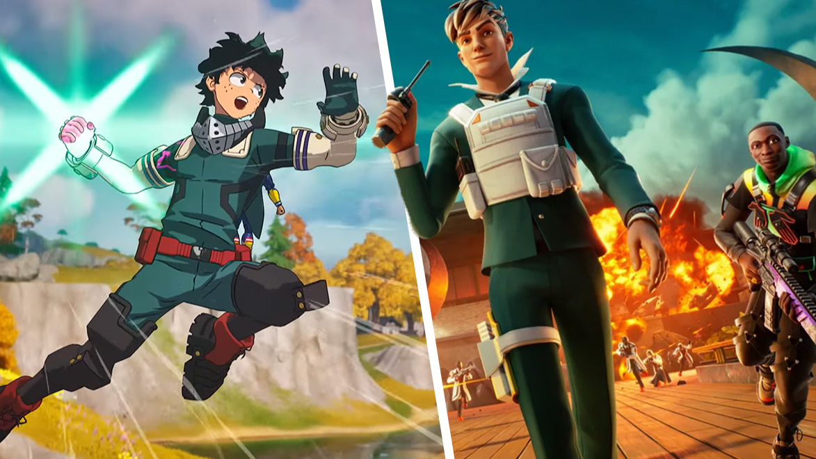 Fortnite x My Hero Academia: nuevas skins de Shoto Todoroki