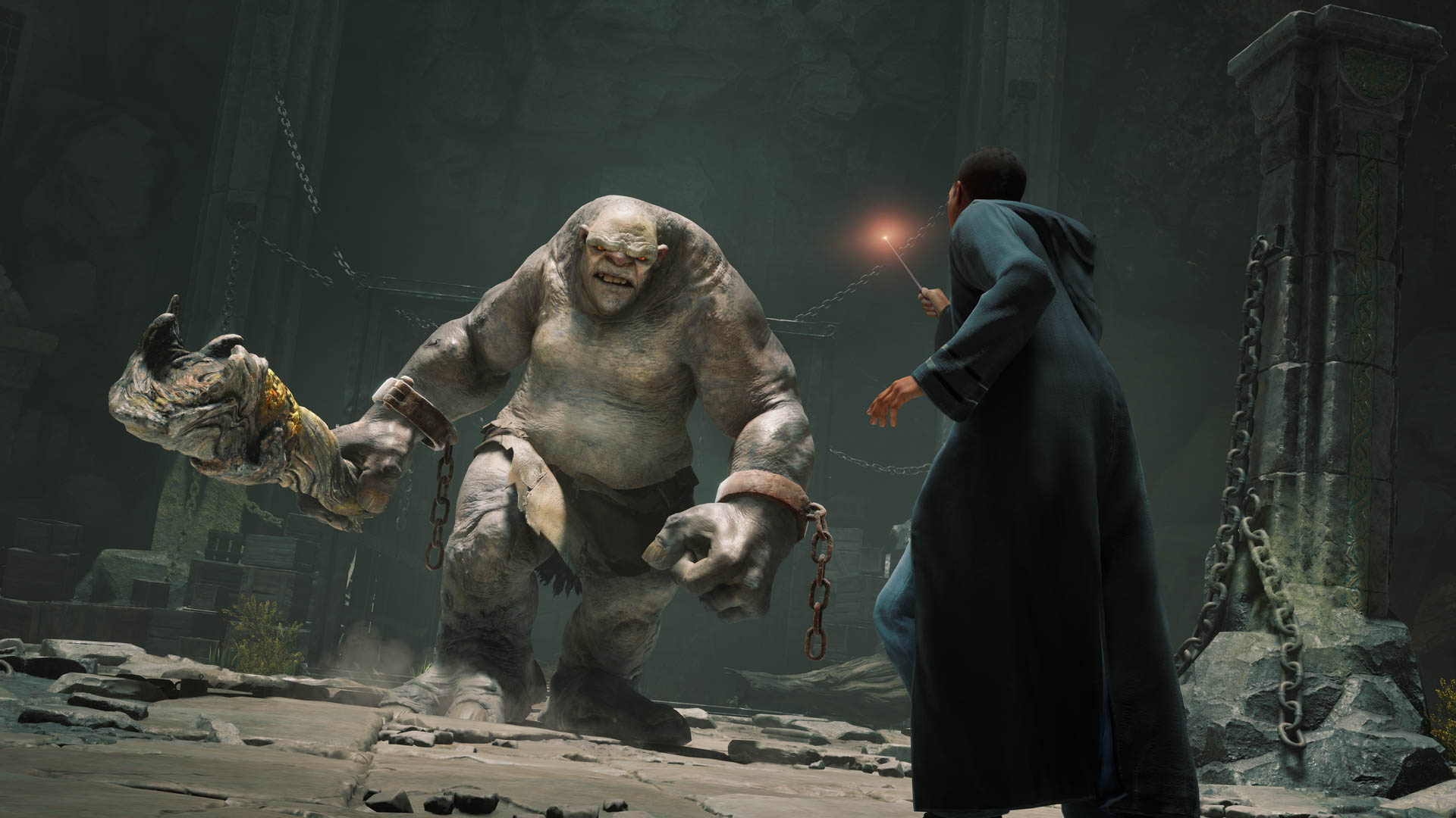 More elaborate dungeons could replace some of the original's repetitive bits of side content (Avalanche Software/Warner Bros. Games)