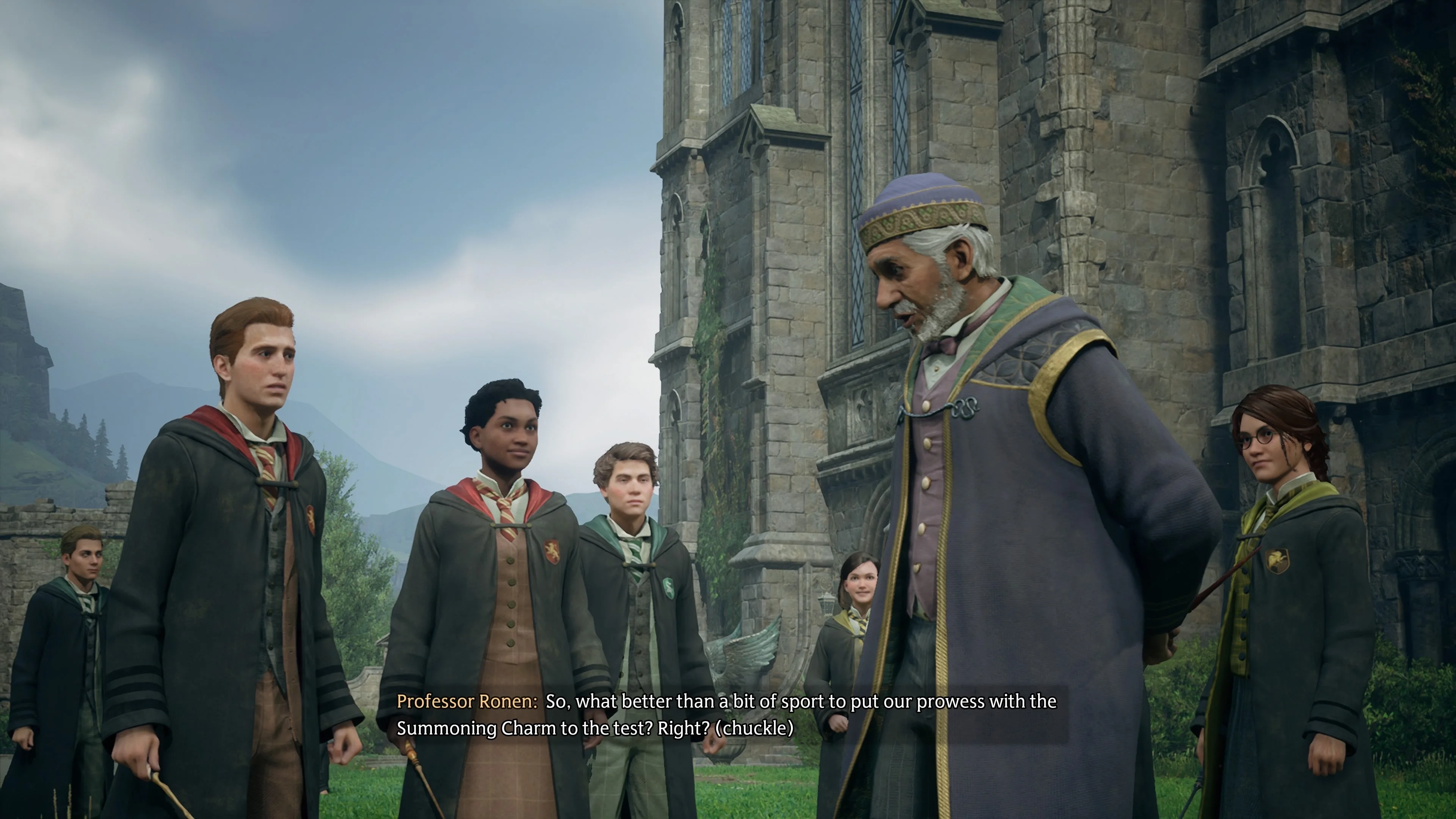 Summoner's Court in Hogwarts Legacy, Credit: Warner Bros. Games