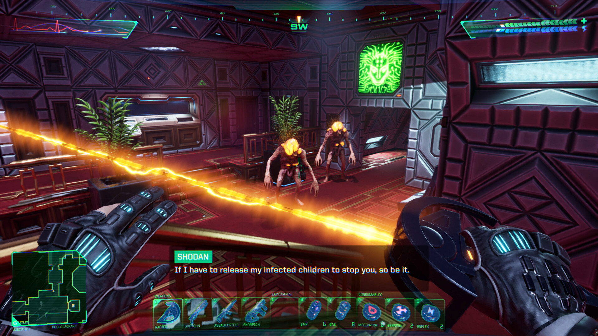 System Shock 2- Credit: Nightdive Studios