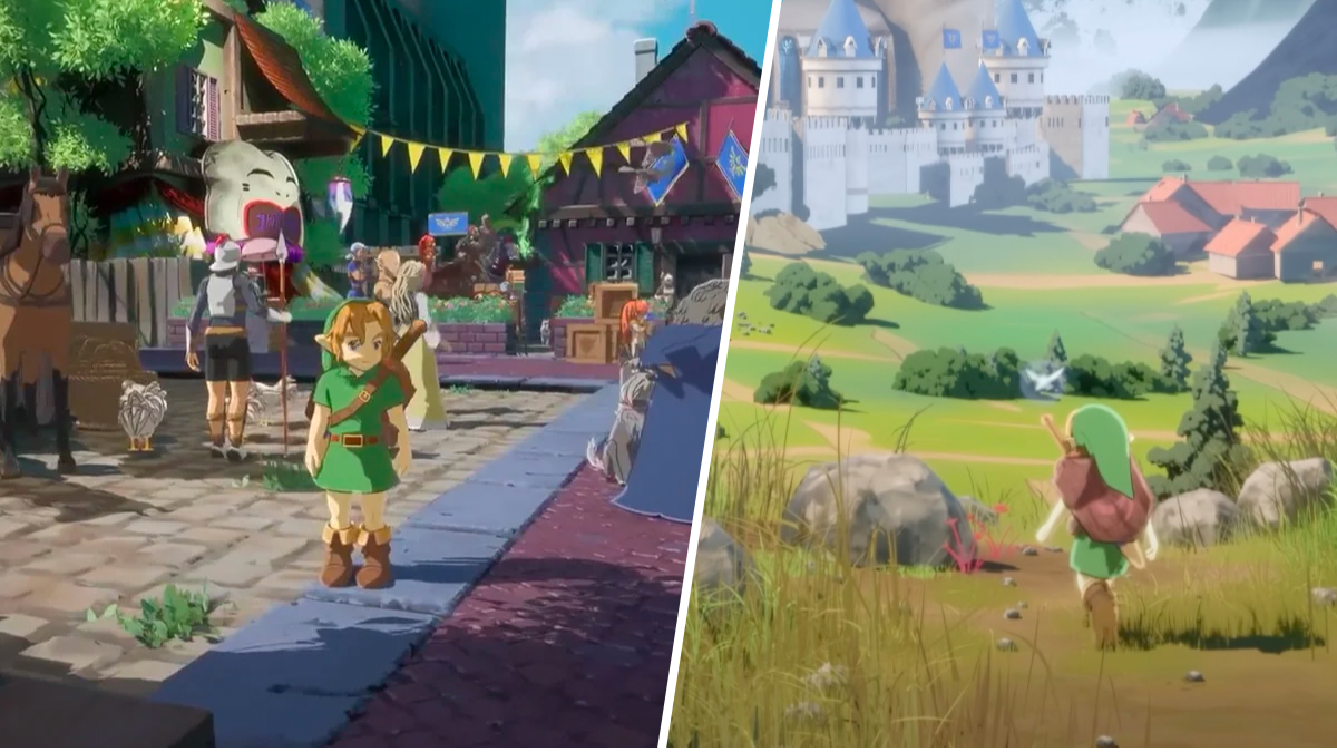 Zelda: Ocarina Of Time' Gets A Gorgeous 35th Anniversary Remake