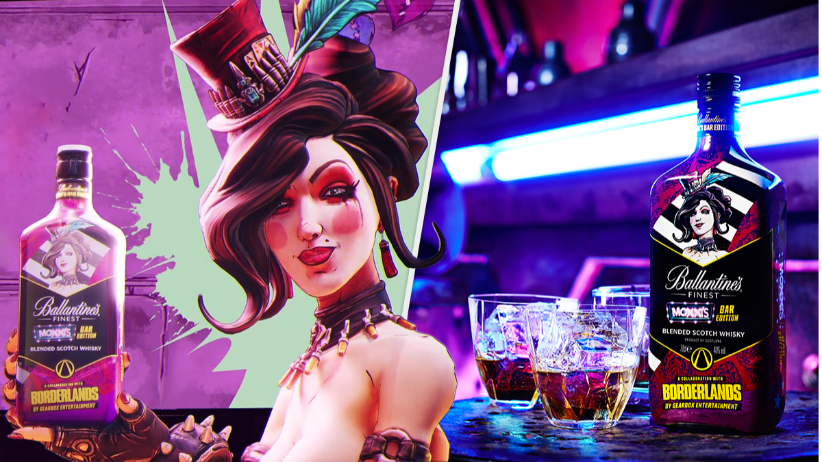 バランタイン Moxxi's Bar Edition BORDERLANDS Ballantine's Finest Moxxi's Bar Edition (Borderlands Whisky