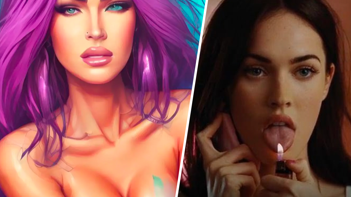1168px x 657px - Megan Fox's 'naked' AI selfies cause confusion