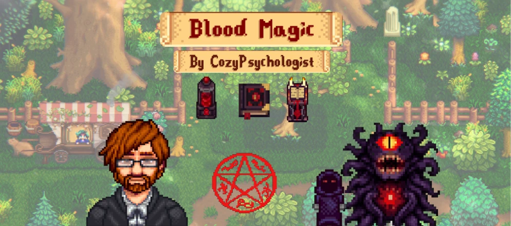 Blood Magic mod, Credit: CozyPsychologist via NexusMods