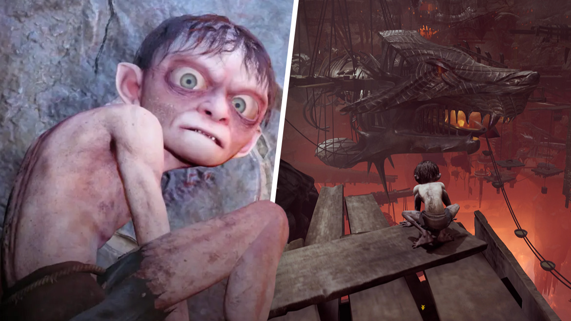 The Gollum gameplay is not what I expected #ithinkyoushouldleave #itysl # gollum