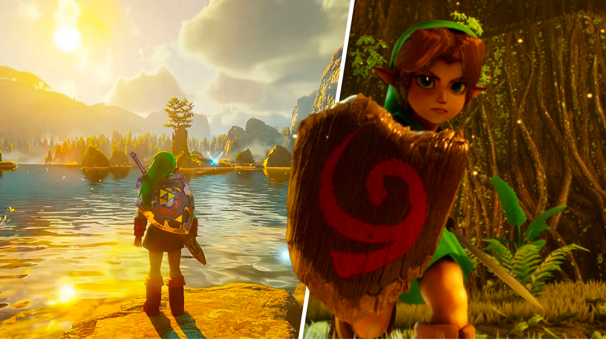 New version of The Legend of Zelda: Ocarina Of Time Unreal Engine